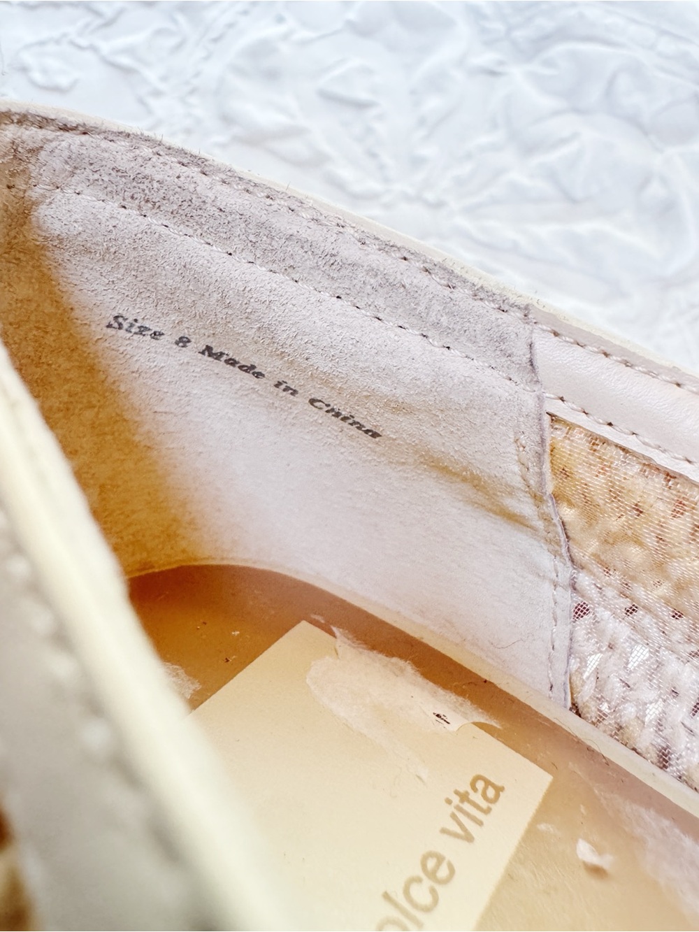 Dolce Vita Halley Ivory Raffia
Loafers Size 8 - Picture 9 of 9